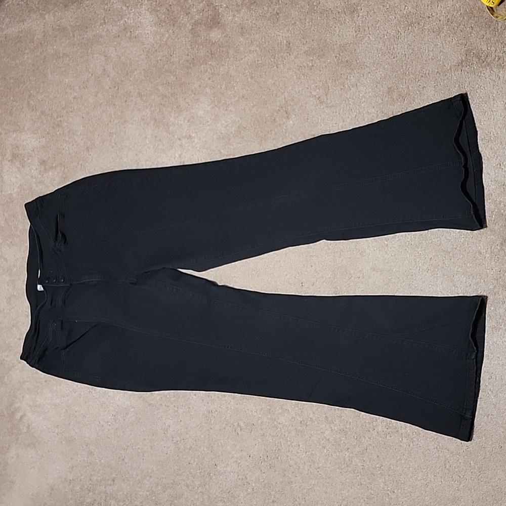 Free People Black Flared Jeans